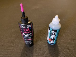 Muc-Off and Dumonde Tech lubes