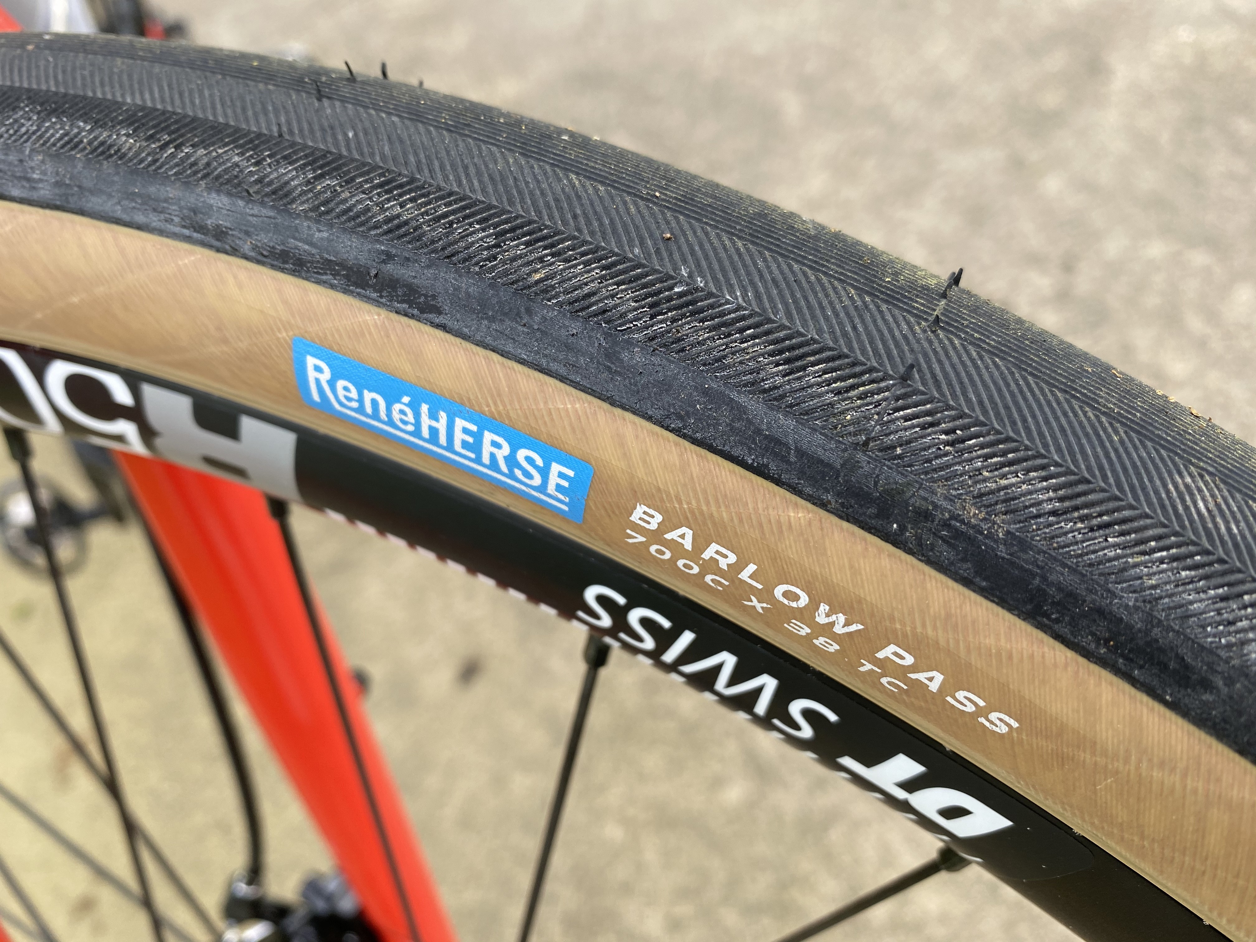 Barlow Pass tire on my Marin Nicasio