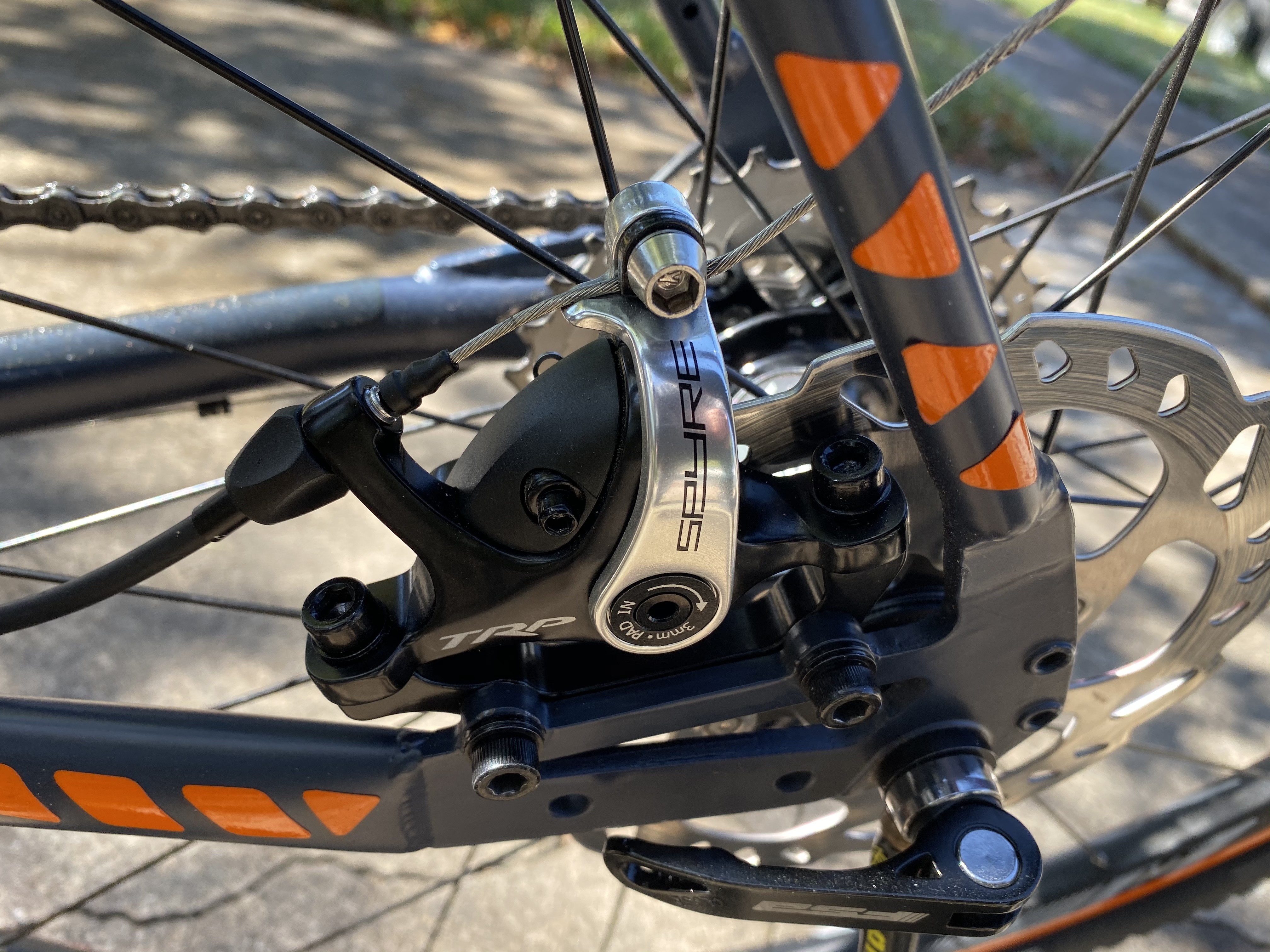TRP Spyre rear brake