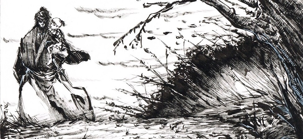 Lone Wolf and Cub Artwork