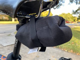 Road Runner Tool/Saddle Roll Attached to Saddle