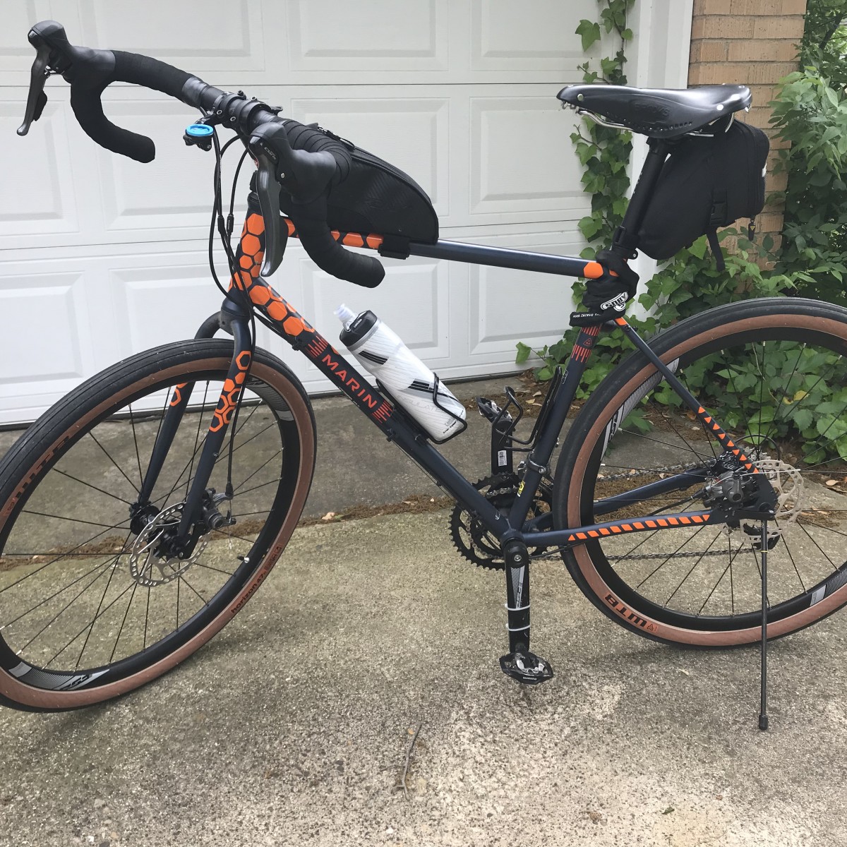 brooks saddle for gravel bike
